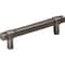 Jeffrey Alexander 96 mm Center-to-Center Brushed Pewter Square Zane Cabinet Pull 293-96BNBDL - alternate 1